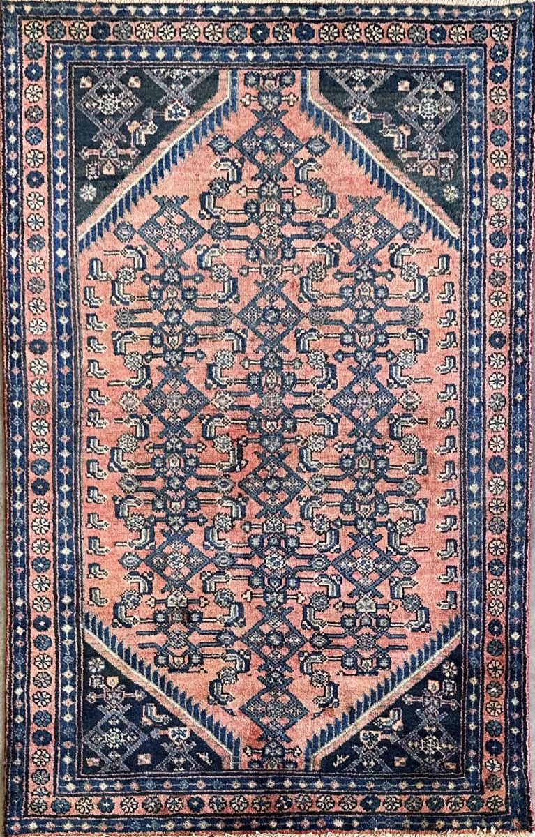 Hand-Knotted Tribal Persian Luri Rug