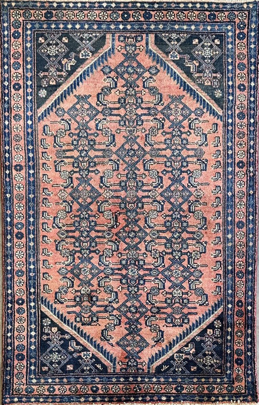 Hand-Knotted Tribal Persian Luri Rug