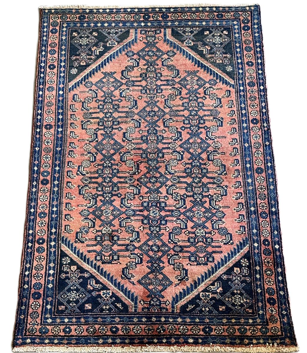 Hand-Knotted Tribal Persian Luri Rug