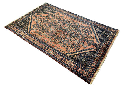 Hand-Knotted Tribal Persian Luri Rug