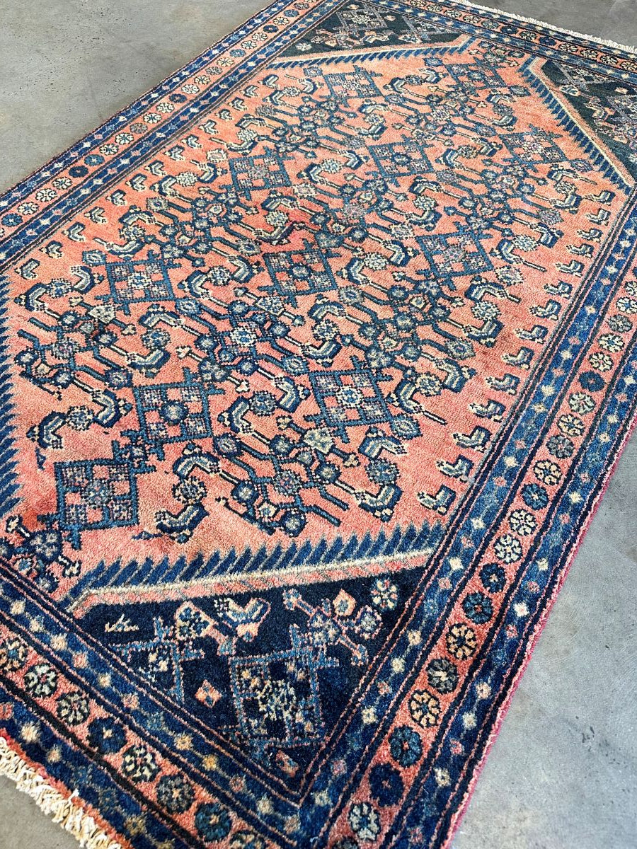 Hand-Knotted Tribal Persian Luri Rug