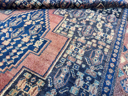 Hand-Knotted Tribal Persian Senneh Sanandaj Rug