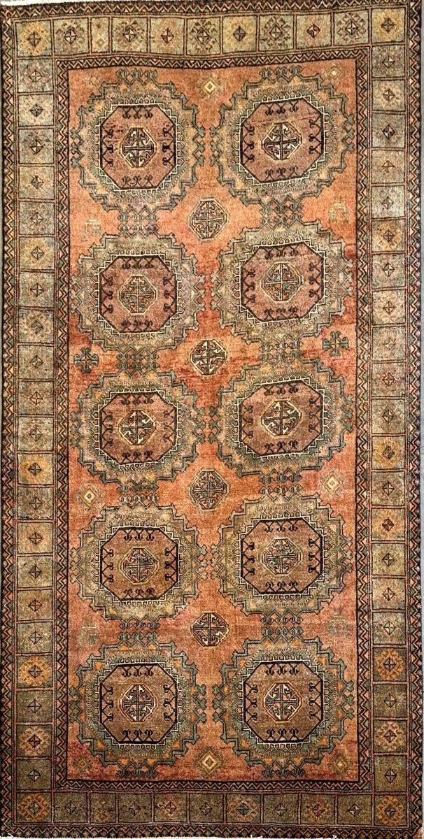 Hand-Knotted Tribal Persian Shirvan Rug
