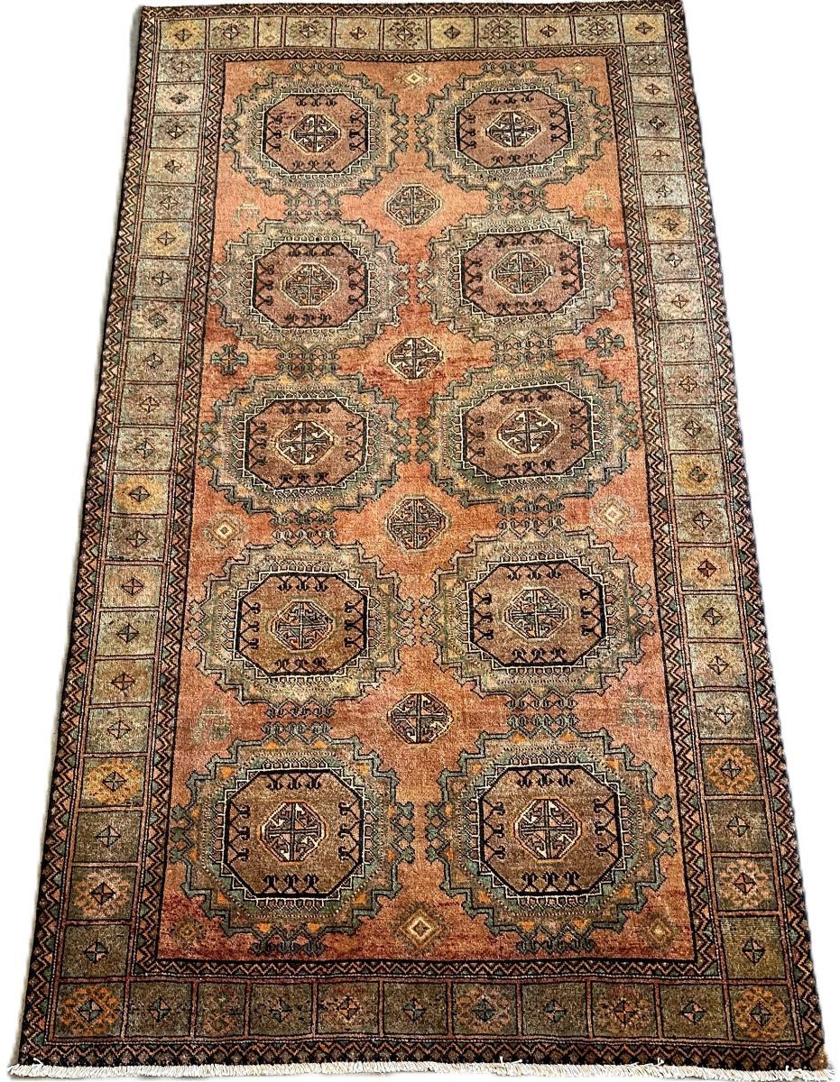 Hand-Knotted Tribal Persian Shirvan Rug