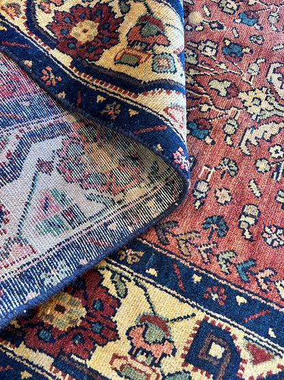 Hand-Knotted Tribal Persian Khorramabad Rug
