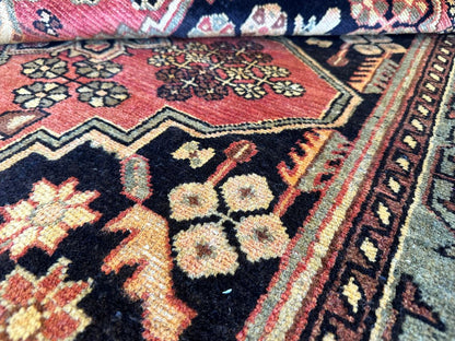 Hand-Knotted Tribal Persian Bakhtiar Rug