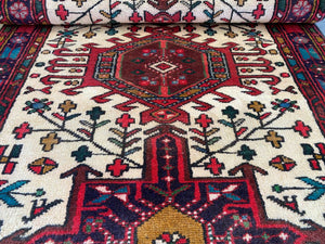 Handmade Tribal Persian Gharajeh Runner