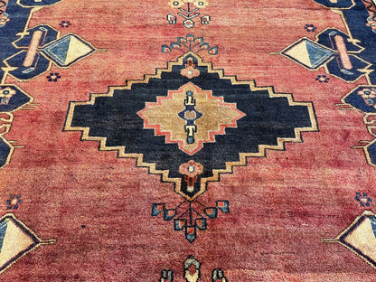 Hand-Knotted Tribal Persian Luri Rug
