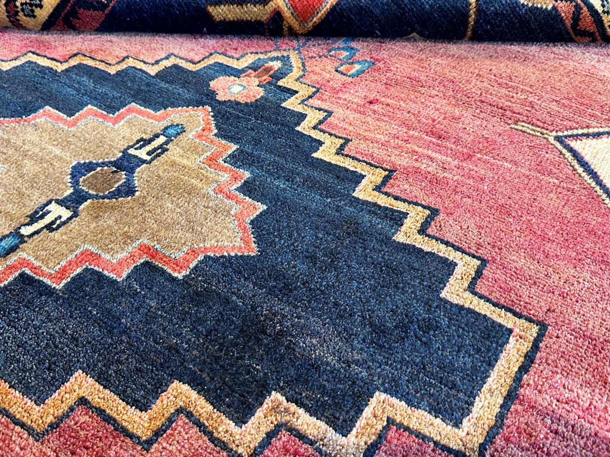 Hand-Knotted Tribal Persian Luri Rug