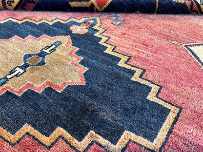 Hand-Knotted Tribal Persian Luri Rug