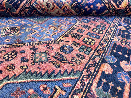 Hand-Knotted Tribal Persian Toyserkan Rug