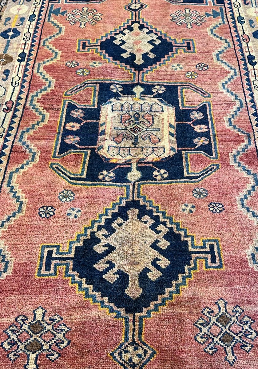 Hand-Knotted Tribal Persian Luri Rug