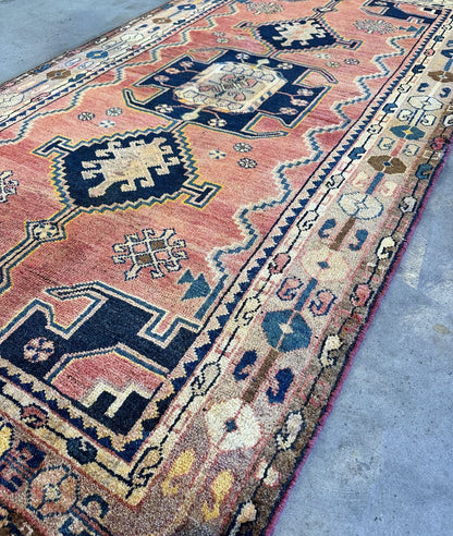 Hand-Knotted Tribal Persian Luri Rug