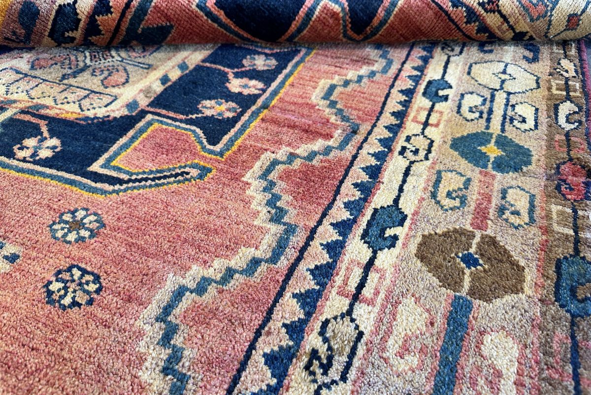 Hand-Knotted Tribal Persian Luri Rug