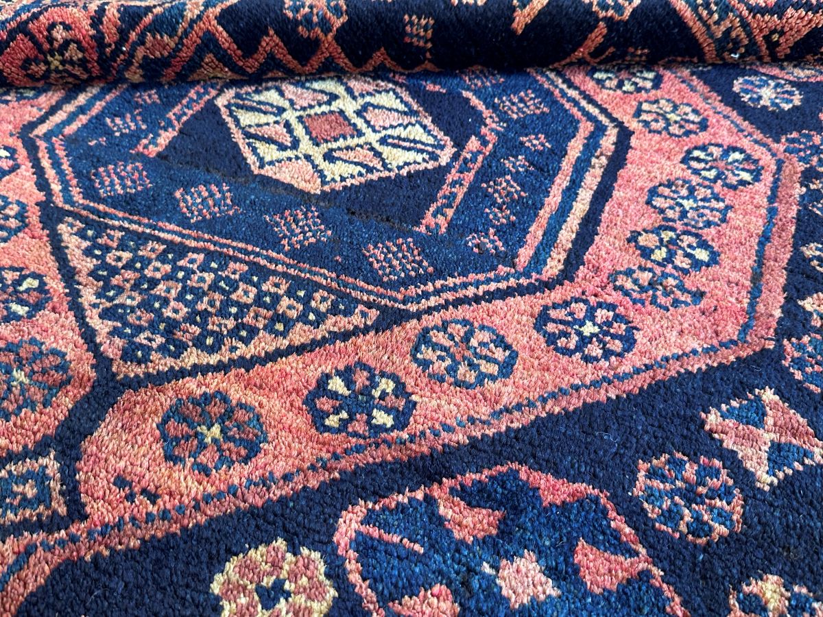 Hand-Knotted Tribal Persian Tarom Rug