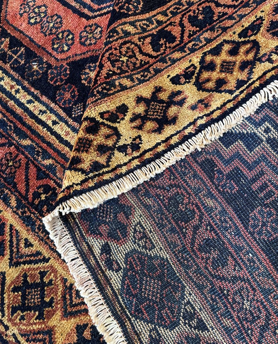 Hand-Knotted Tribal Persian Tarom Rug