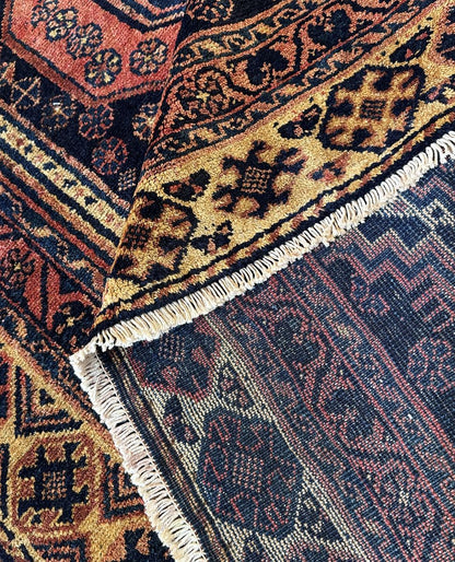 Hand-Knotted Tribal Persian Tarom Rug