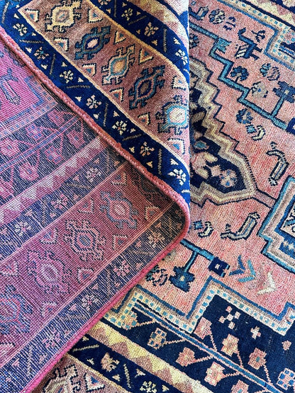 Circa 1960s Tribal Persian Zanjan Rug