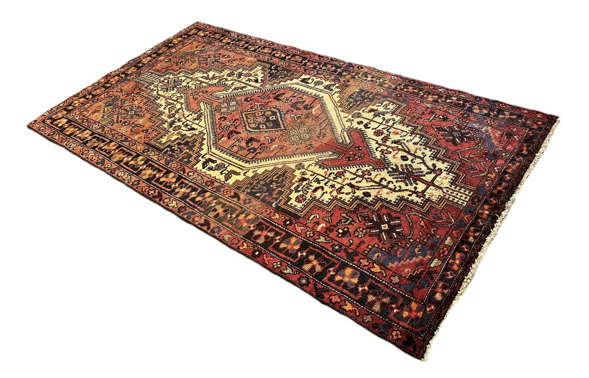 Hand-Knotted Tribal Persian Toyserkan Rug