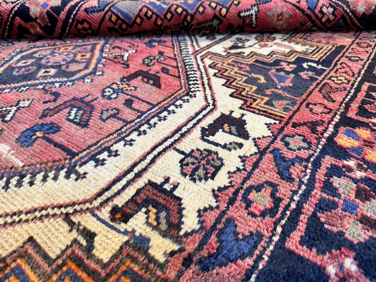 Hand-Knotted Tribal Persian Toyserkan Rug