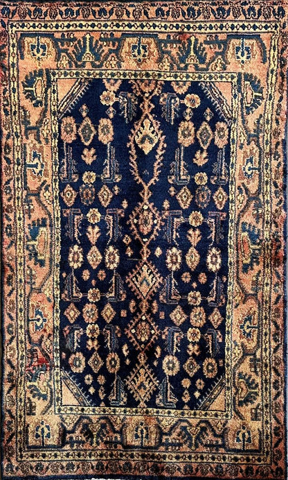 Hand-Knotted Tribal Persian Luri Rug