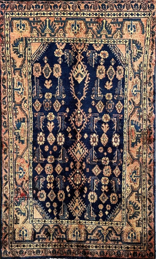 Hand-Knotted Tribal Persian Luri Rug