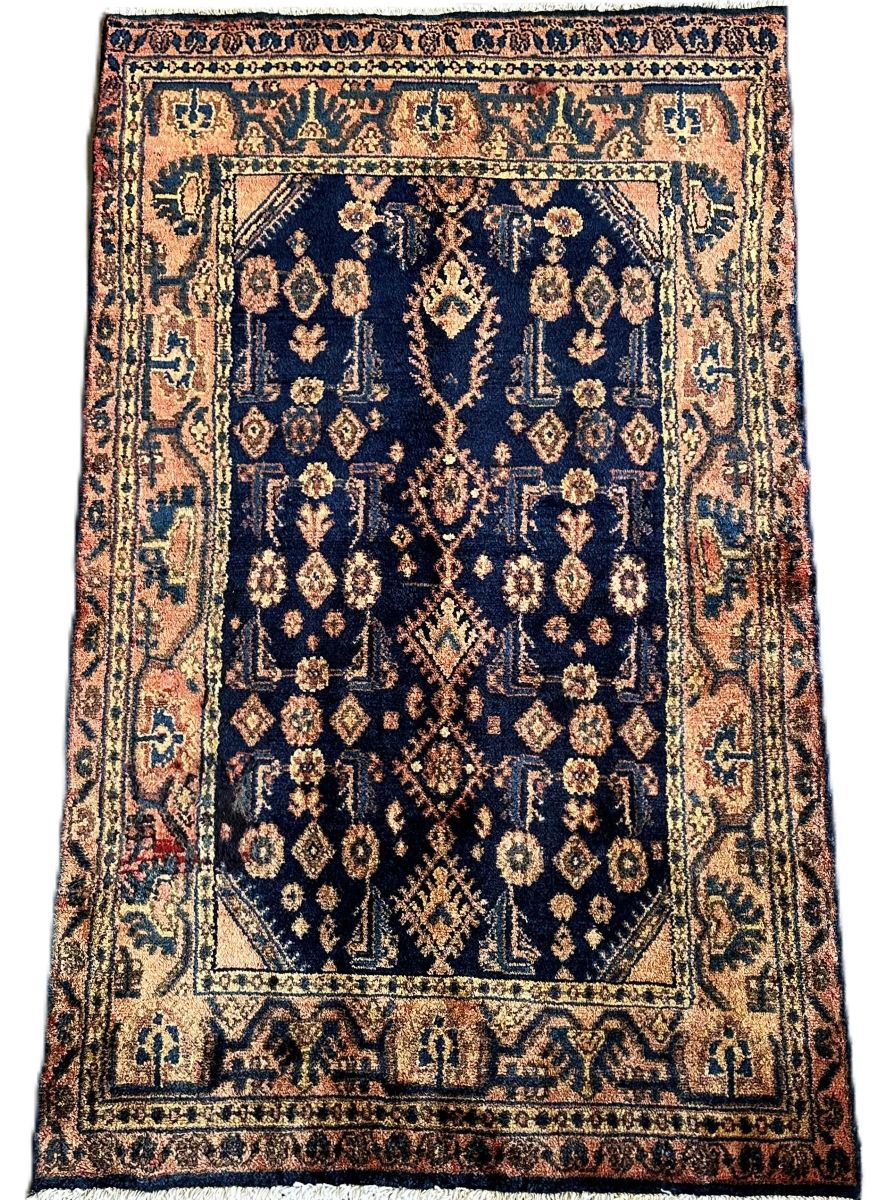 Hand-Knotted Tribal Persian Luri Rug
