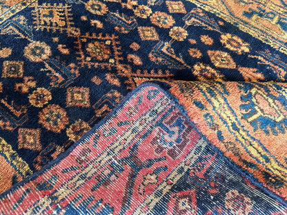 Hand-Knotted Tribal Persian Luri Rug