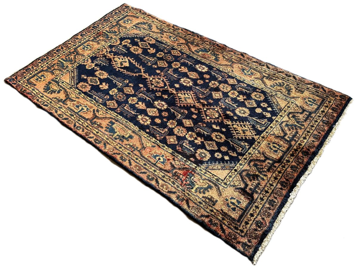 Hand-Knotted Tribal Persian Luri Rug