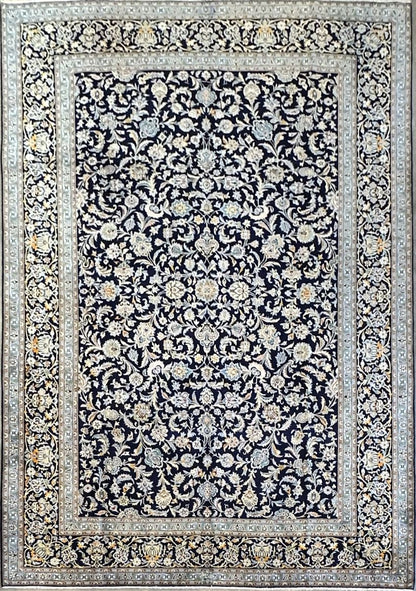 Fine Hand-knotted Royal Persian Kashan Carpet