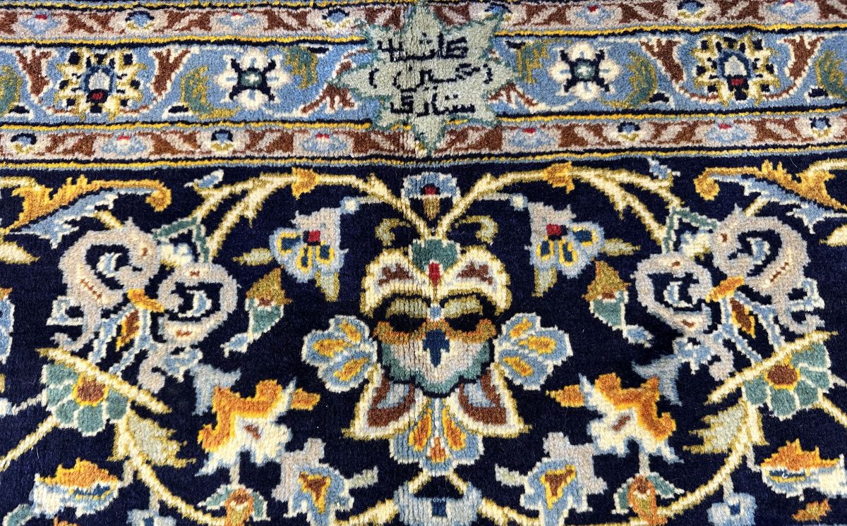 Fine Hand-knotted Royal Persian Kashan Carpet