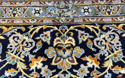 Fine Hand-knotted Royal Persian Kashan Carpet