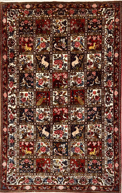 Fine Hand-Knotted Tribal Persian Bakhtiar Chahalshotor Carpet