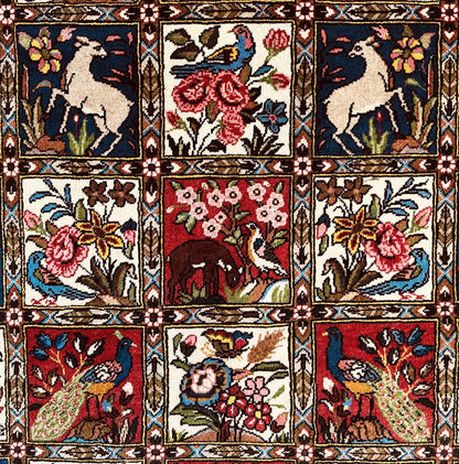 Fine Hand-Knotted Tribal Persian Bakhtiar Chahalshotor Carpet