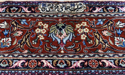 Fine Hand-Knotted Persian Tabriz Carpet