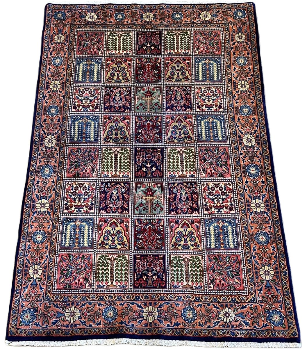 Fine Hand-Knotted Persian Birjand Mood Carpet