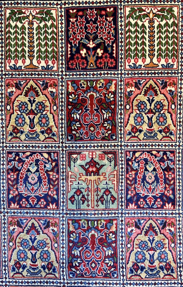 Fine Hand-Knotted Persian Birjand Mood Carpet