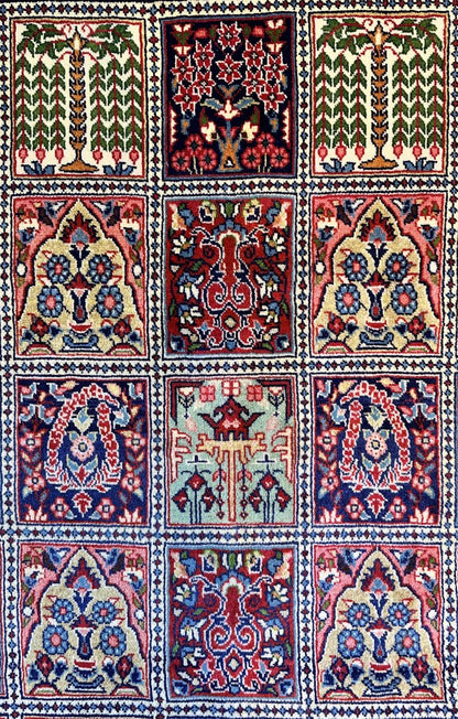 Fine Hand-Knotted Persian Birjand Mood Carpet