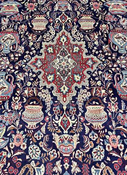 Rare Hand-Knotted Persian Sarouq Carpet