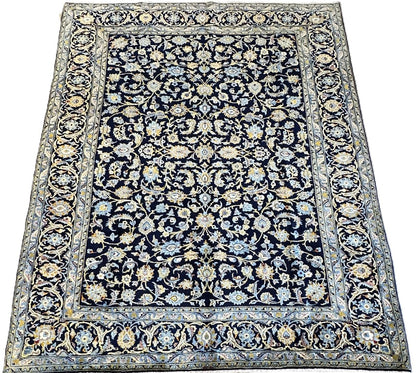 Fine Hand-Knotted Royal Persian Kashan Carpet