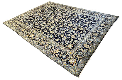 Fine Hand-Knotted Royal Persian Kashan Carpet