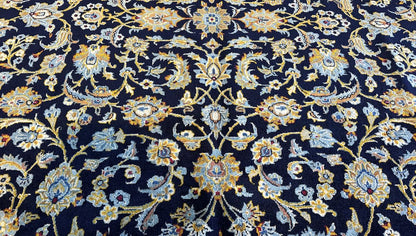 Fine Hand-Knotted Royal Persian Kashan Carpet