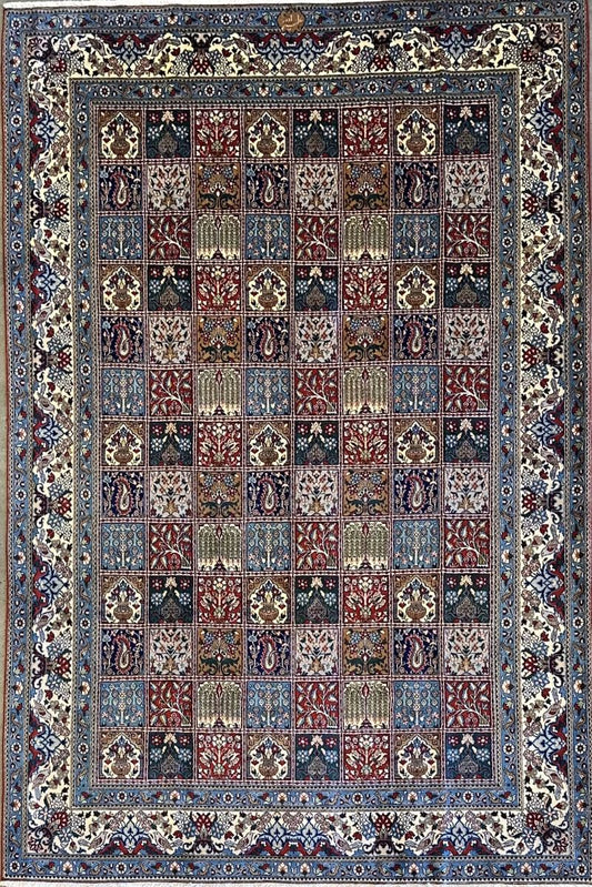 Fine Hand-Knotted Persian Birjand Mood Carpet