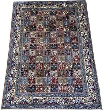 Fine Hand-Knotted Persian Birjand Mood Carpet