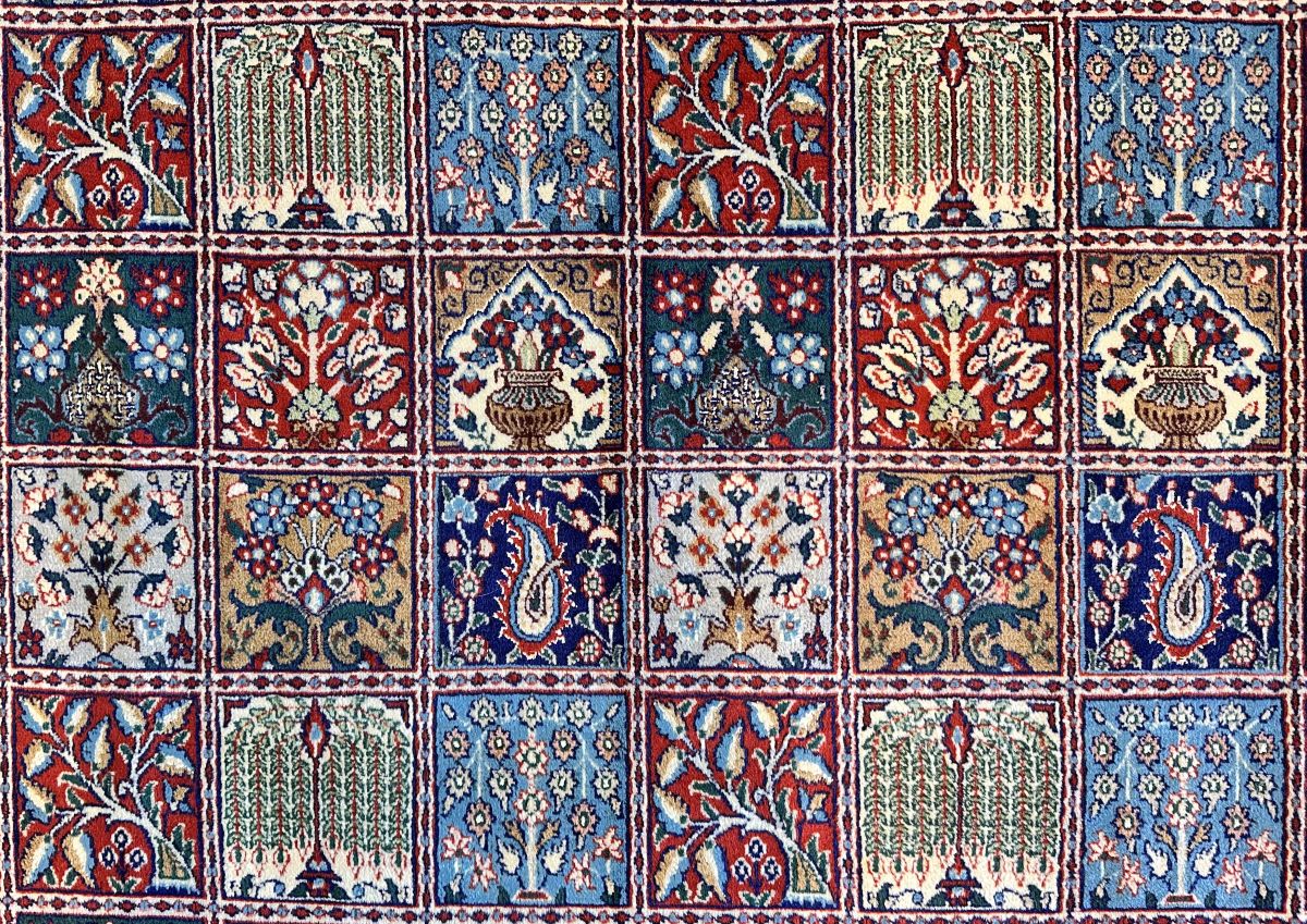 Fine Hand-Knotted Persian Birjand Mood Carpet