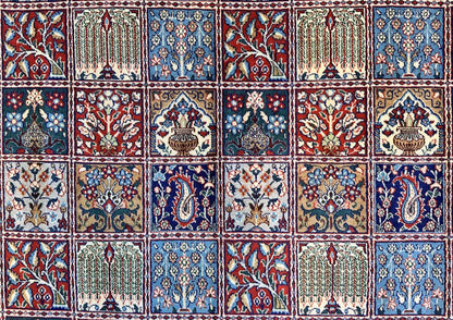 Fine Hand-Knotted Persian Birjand Mood Carpet