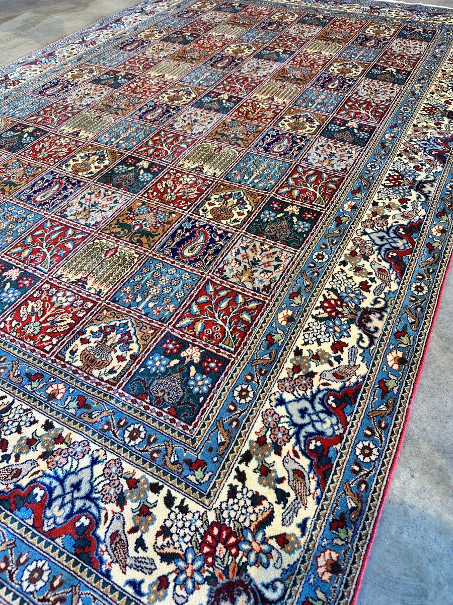 Fine Hand-Knotted Persian Birjand Mood Carpet