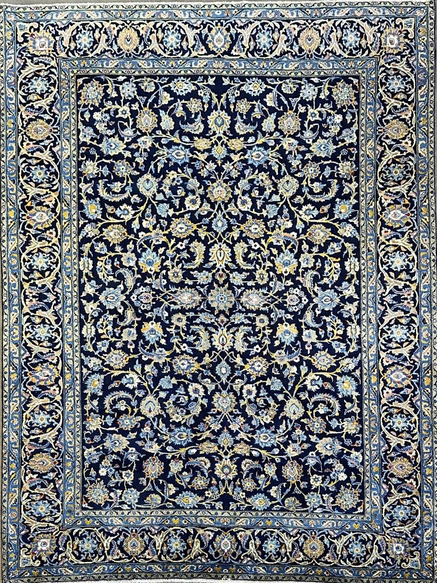 Fine Hand-knotted Royal Persian Kashan Carpet