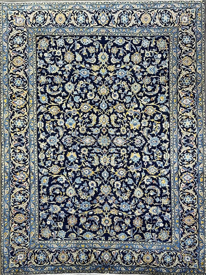 Fine Hand-knotted Royal Persian Kashan Carpet