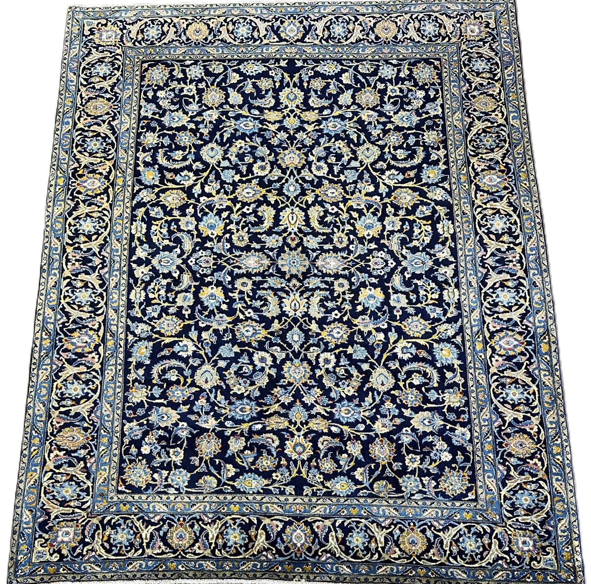 Fine Hand-knotted Royal Persian Kashan Carpet